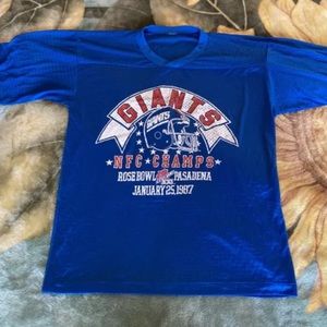 Vtg Rosebowl Super Bowl New York Giants Jersey XL